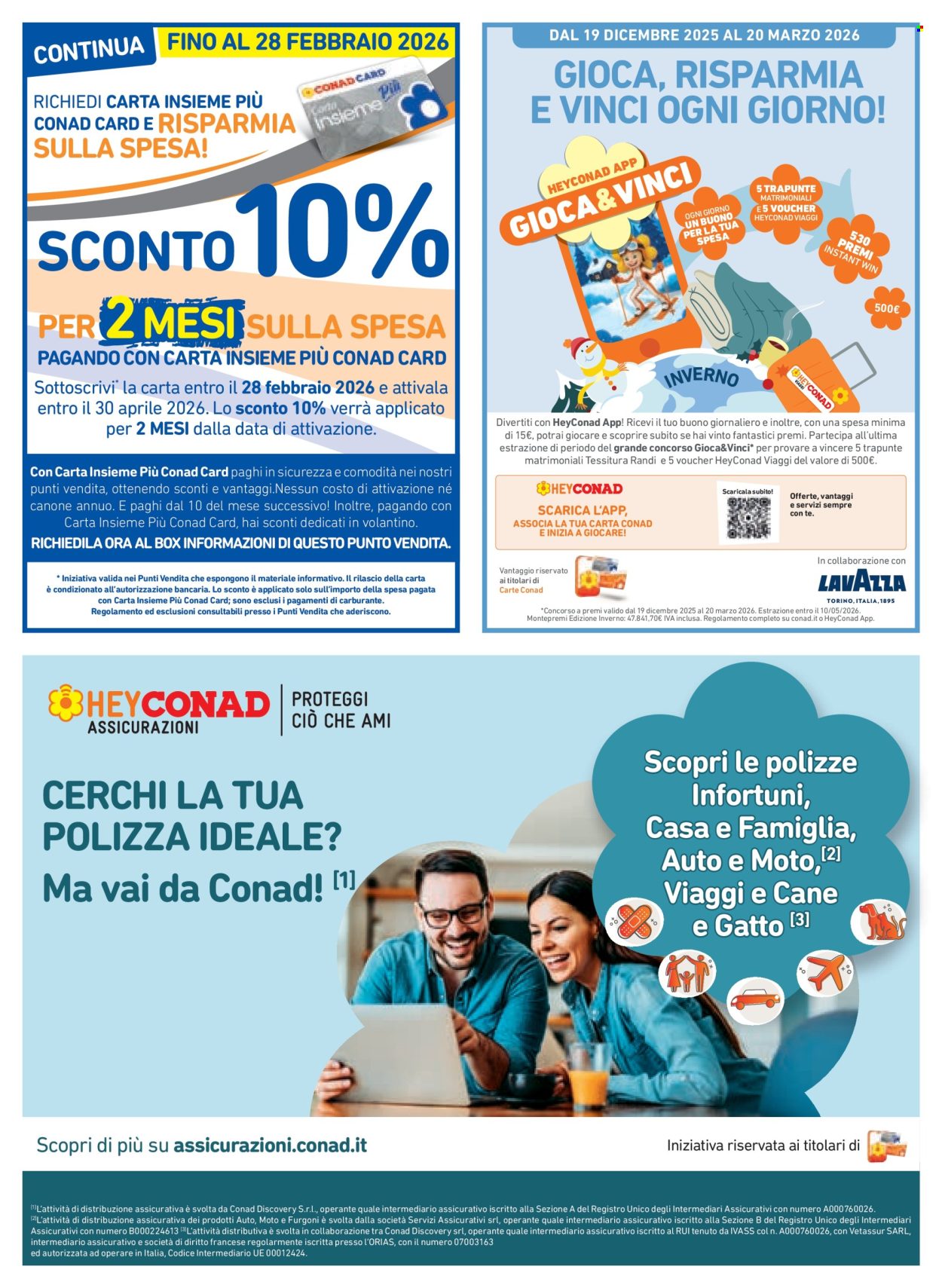 Volantino Margherita Conad - 11/2/2026 - 24/2/2026. Pagina 18