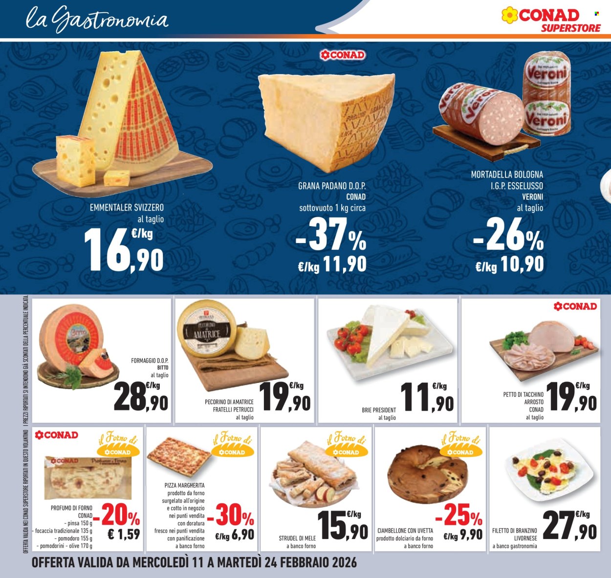 Volantino Conad Superstore - 11/2/2026 - 24/2/2026. Pagina 12