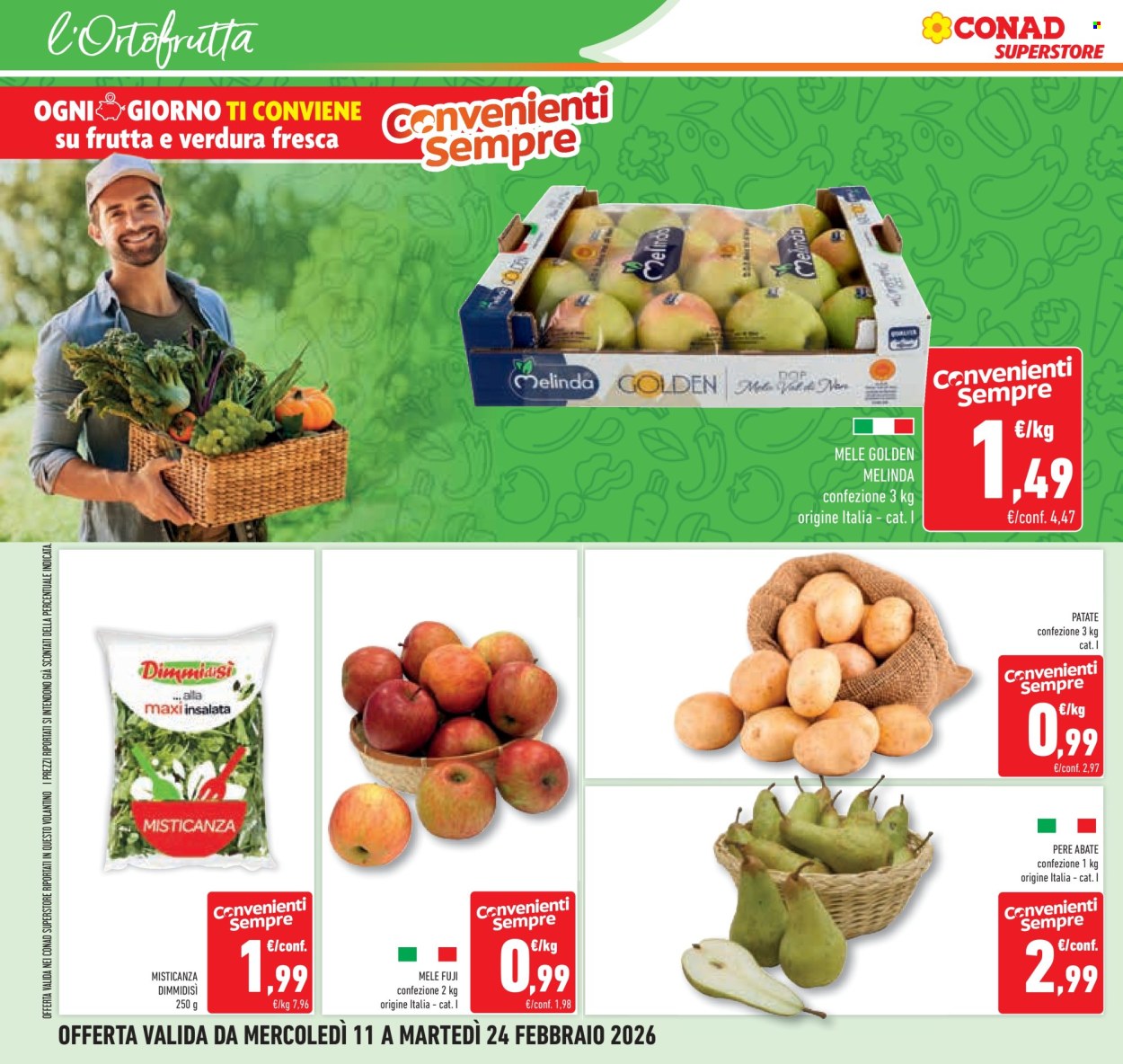 Volantino Conad Superstore - 11/2/2026 - 24/2/2026. Pagina 14