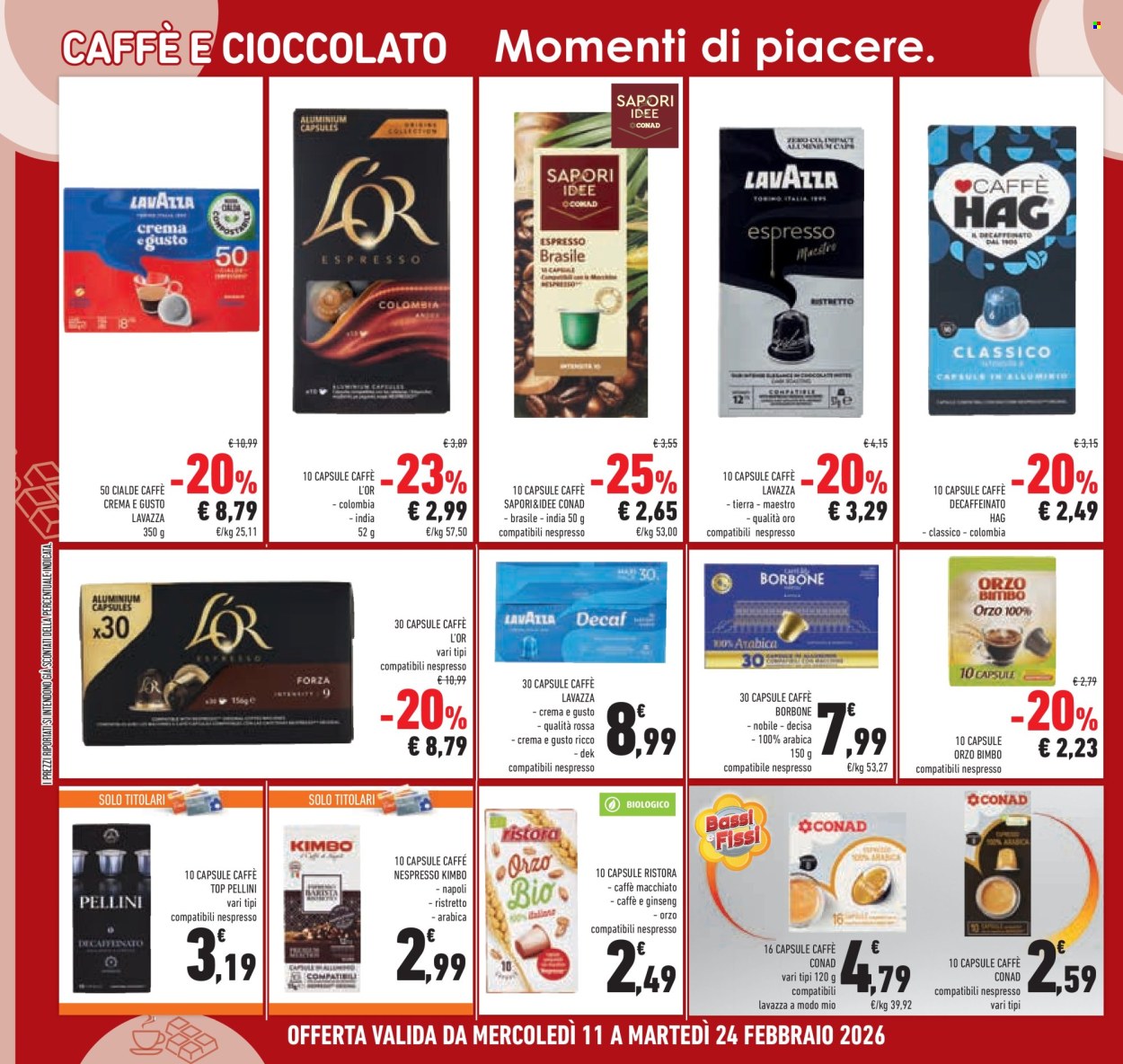 Volantino Conad Superstore - 11/2/2026 - 24/2/2026. Pagina 24