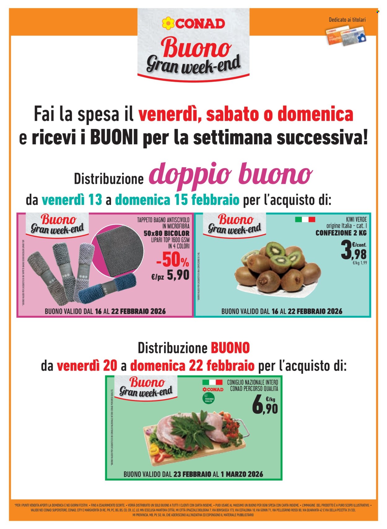 Volantino Conad - 11/2/2026 - 24/2/2026. Pagina 18