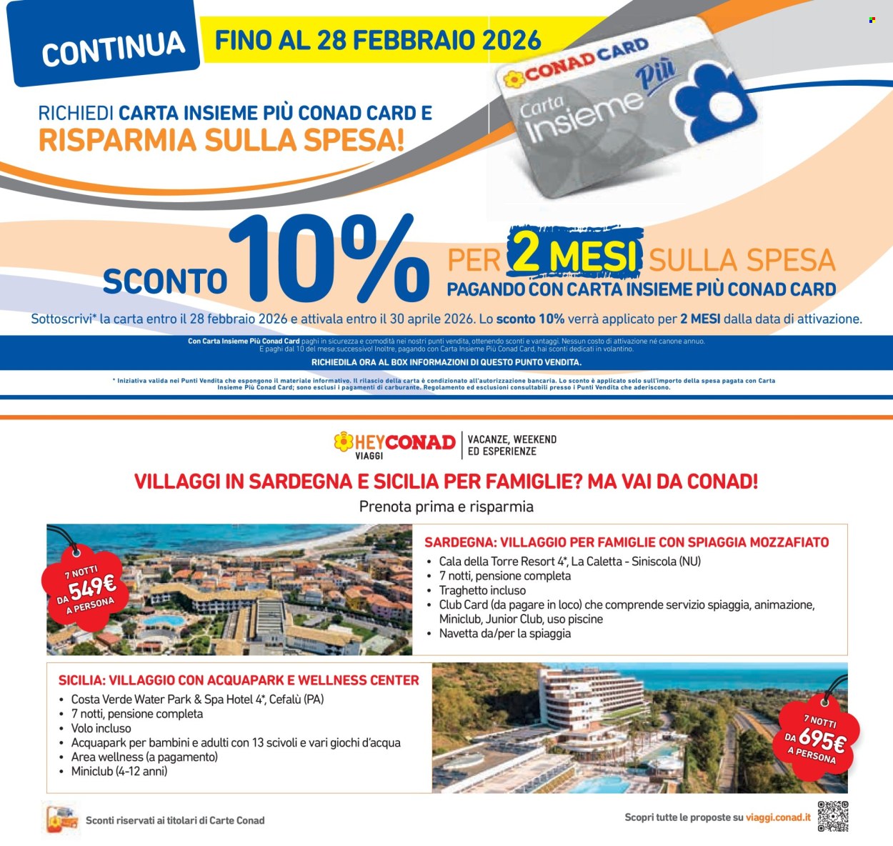 Volantino Conad Superstore - 11/2/2026 - 24/2/2026. Pagina 42