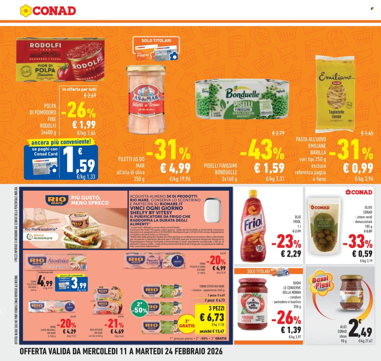 Volantino Conad - 11/2/2026 - 24/2/2026. Pagina 22
