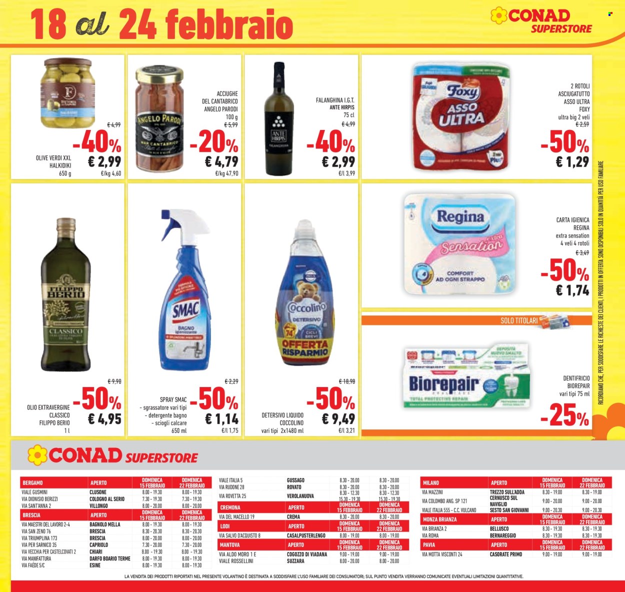 Volantino Conad Superstore - 11/2/2026 - 24/2/2026. Pagina 47