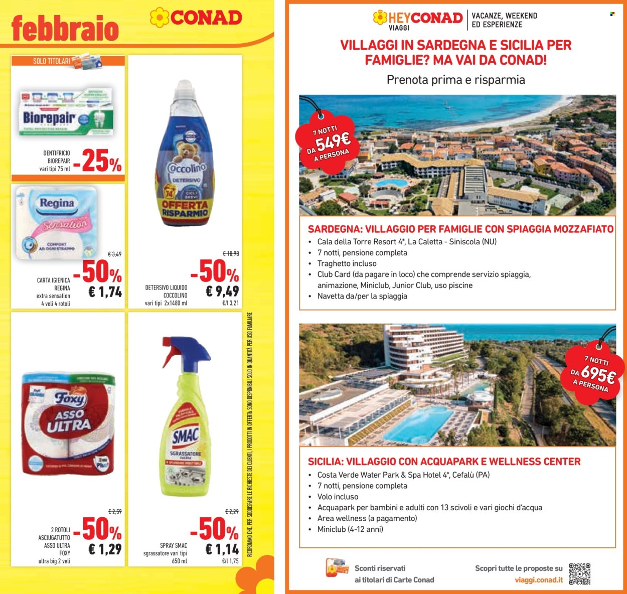 Volantino Conad - 11/2/2026 - 24/2/2026. Pagina 39