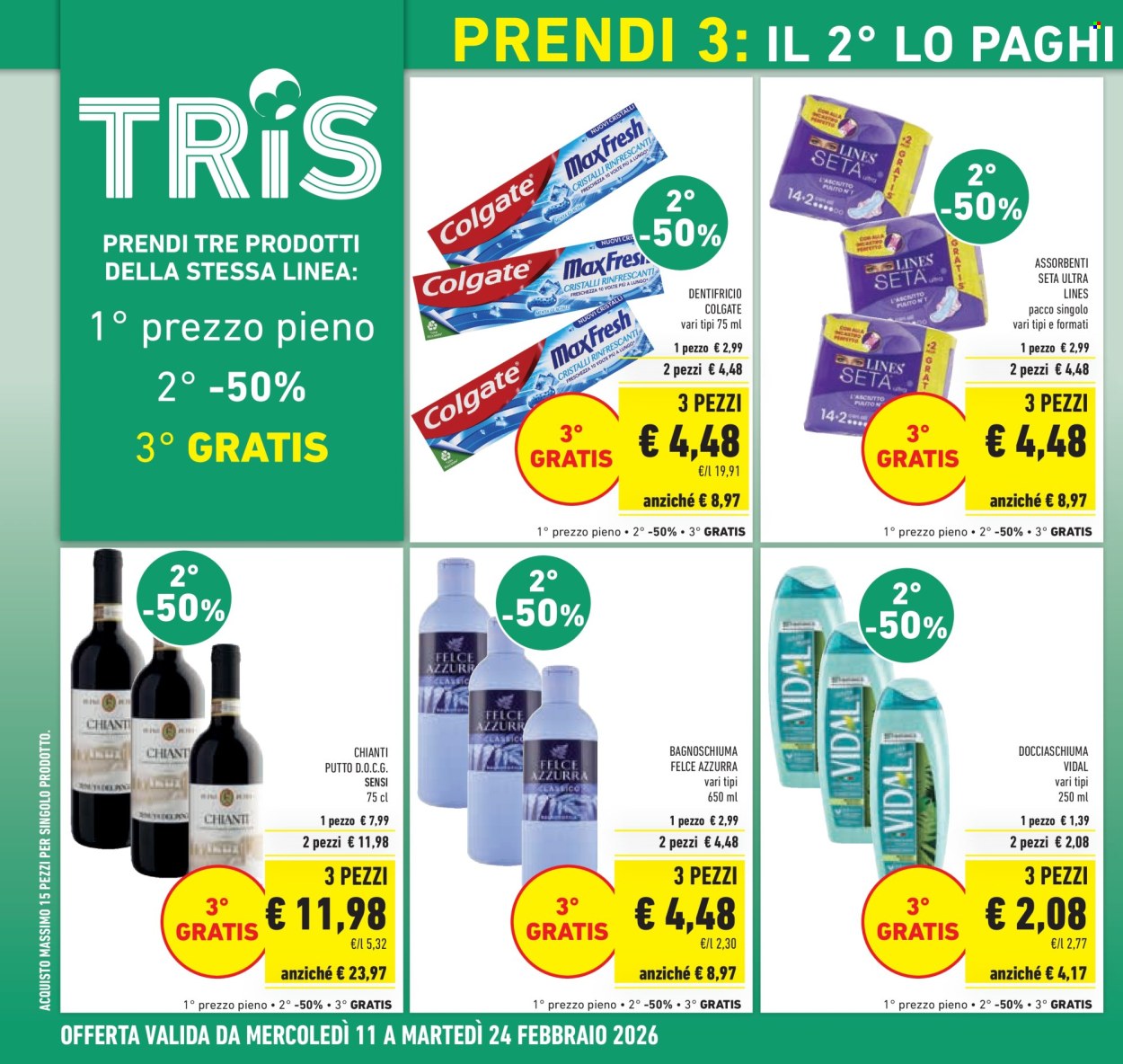 Volantino Conad - 11/2/2026 - 24/2/2026. Pagina 8