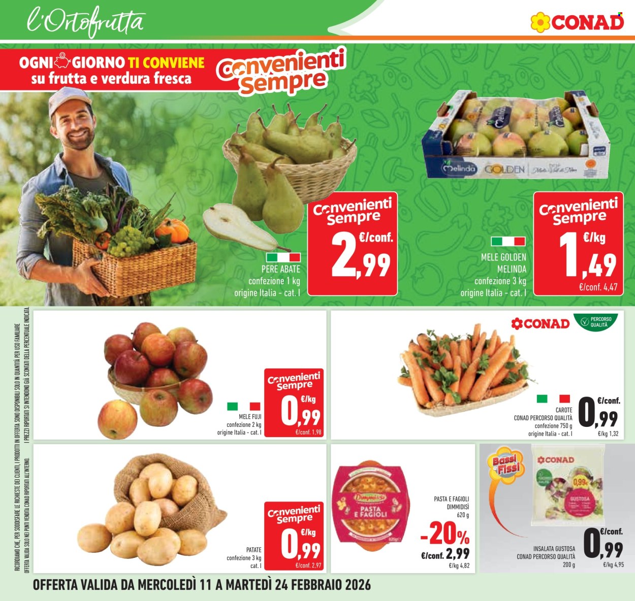 Volantino Conad - 11/2/2026 - 24/2/2026. Pagina 10