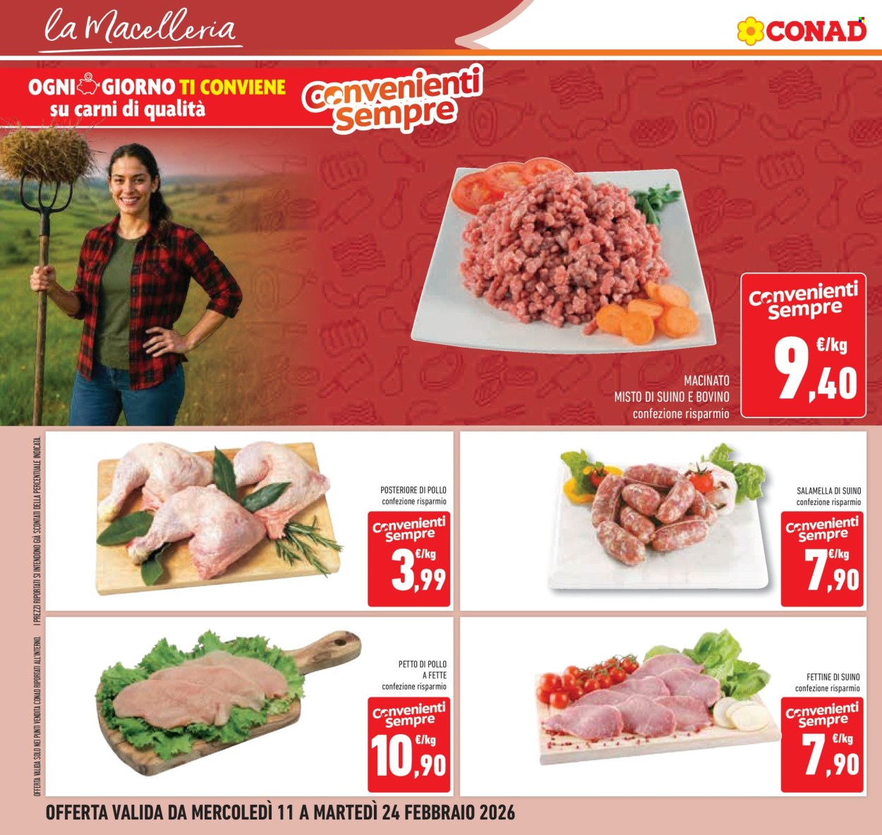 Volantino Conad - 11/2/2026 - 24/2/2026. Pagina 12