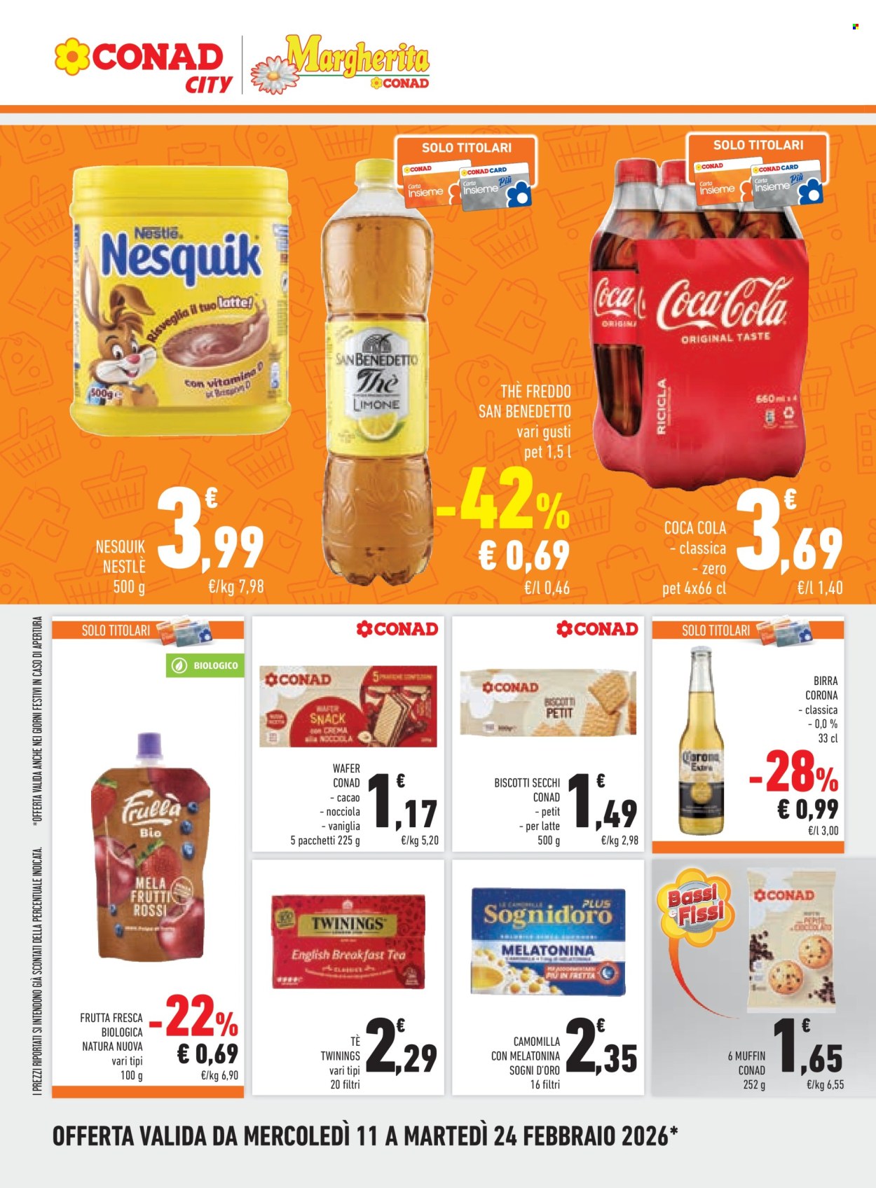 Volantino Conad - 11/2/2026 - 24/2/2026. Pagina 12