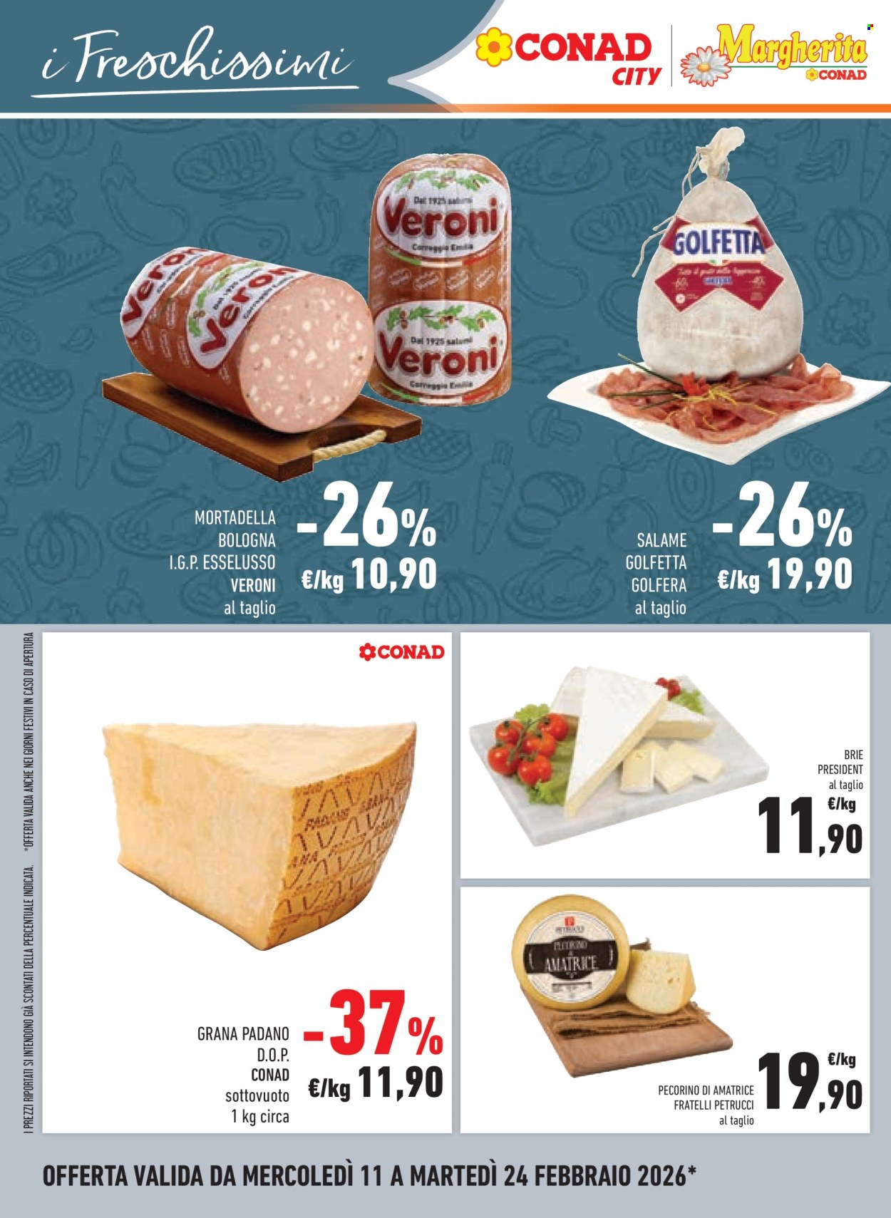 Volantino Margherita Conad - 11/2/2026 - 24/2/2026. Pagina 14
