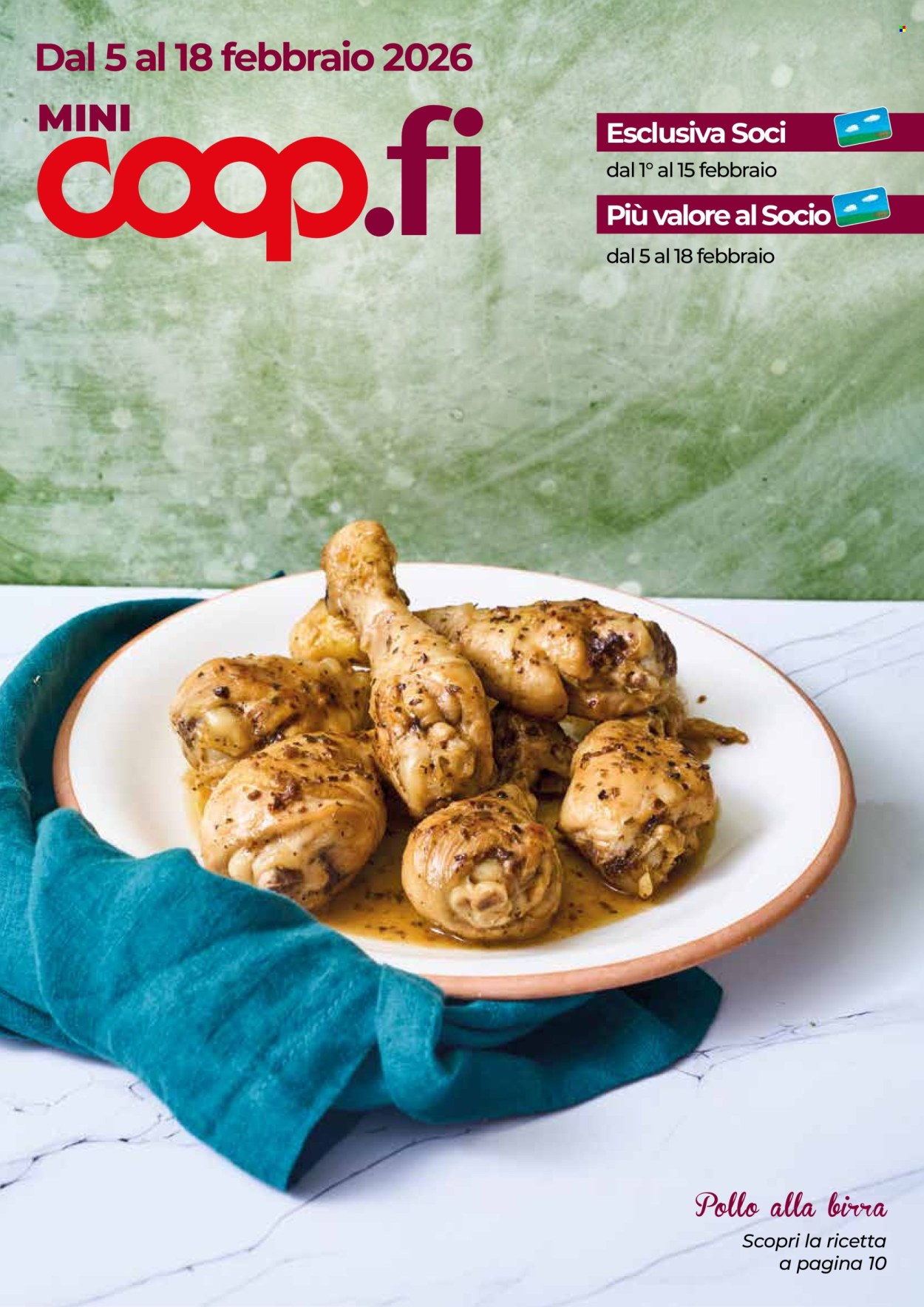 Volantino Coop - 5/2/2026 - 18/2/2026. Pagina 1