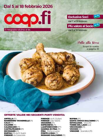 Volantino Coop - 5/2/2026 - 18/2/2026.
