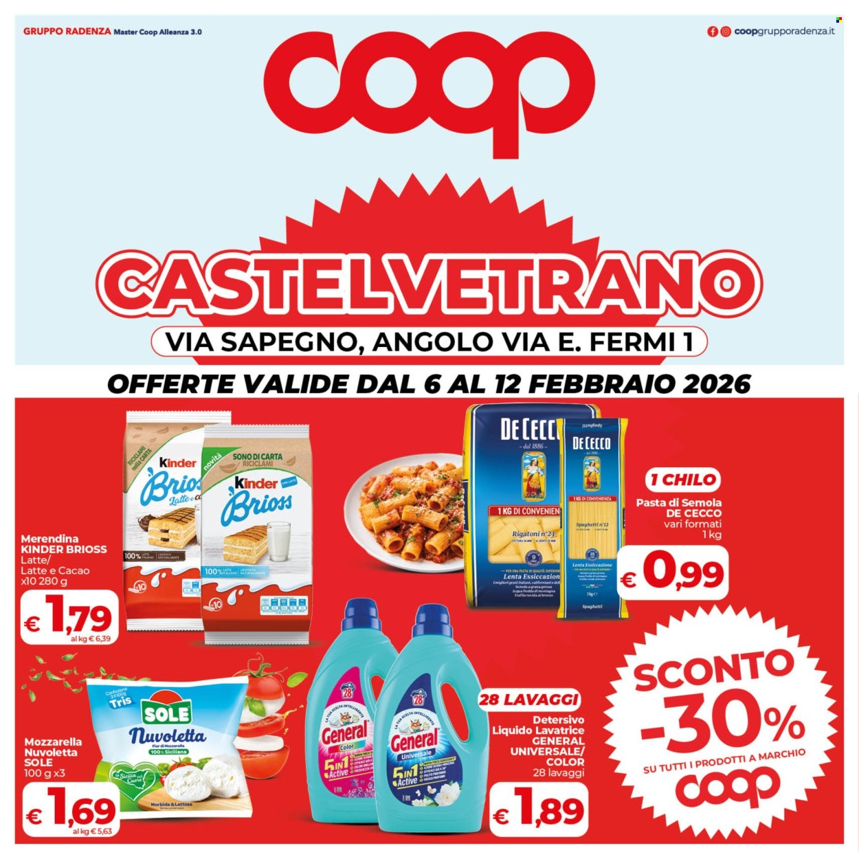 Volantino Coop - 6/2/2026 - 12/2/2026. Pagina 1