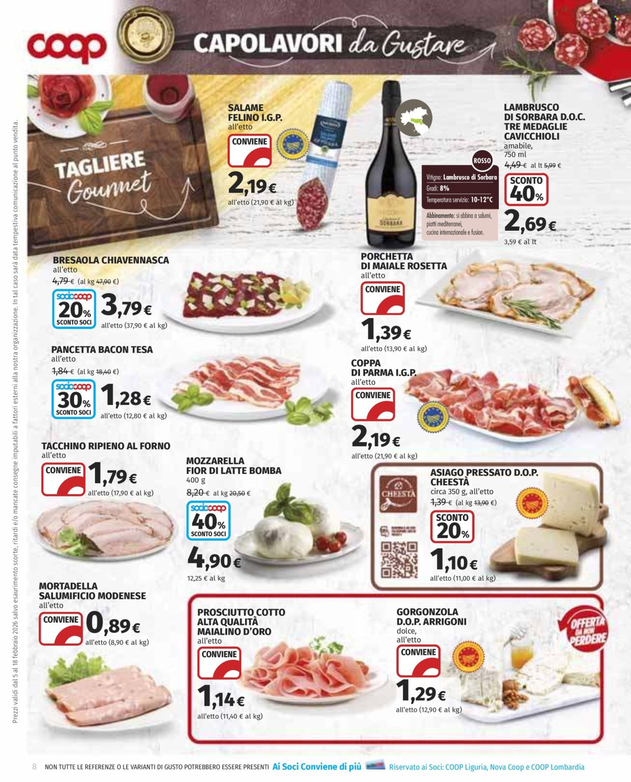 Volantino Coop - 5/2/2026 - 18/2/2026. Pagina 8