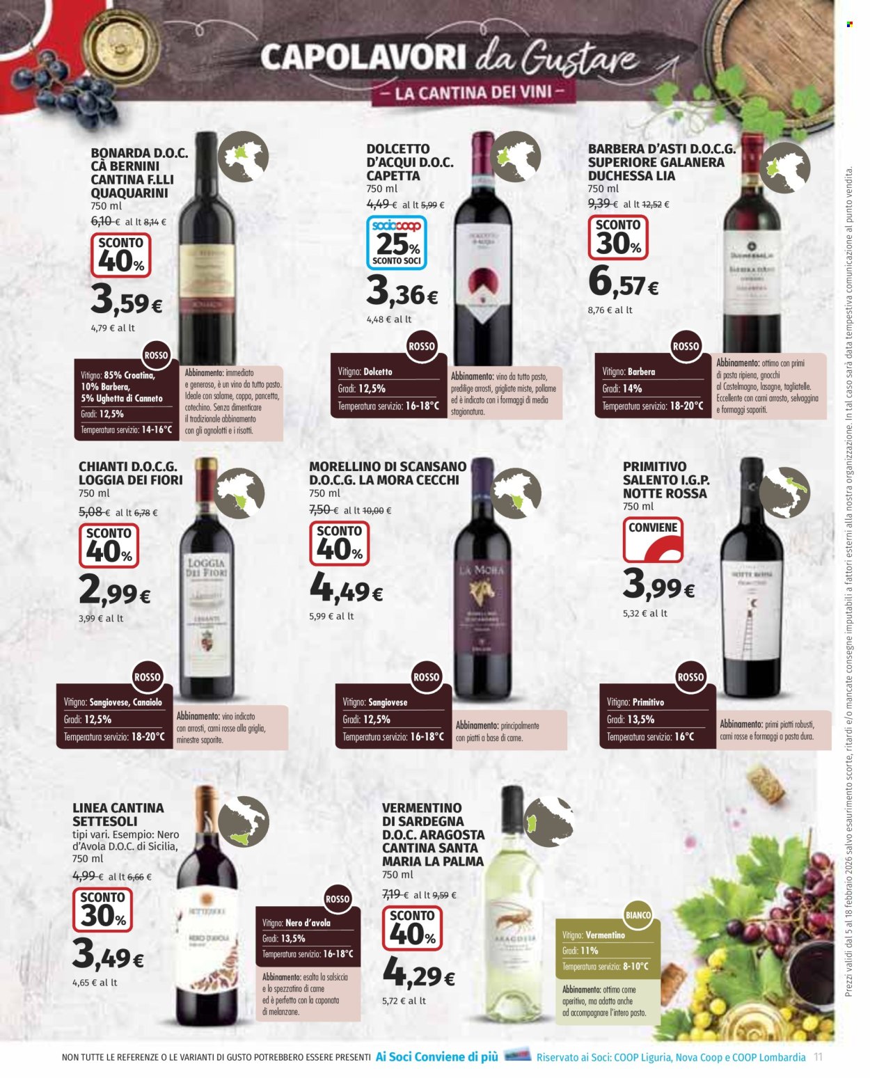 Volantino Coop - 5/2/2026 - 18/2/2026. Pagina 11