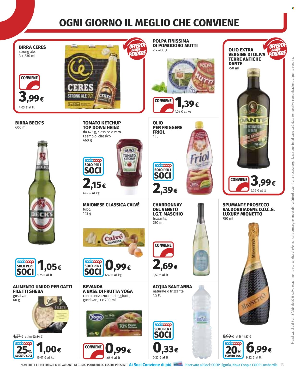 Volantino Coop - 5/2/2026 - 18/2/2026. Pagina 13