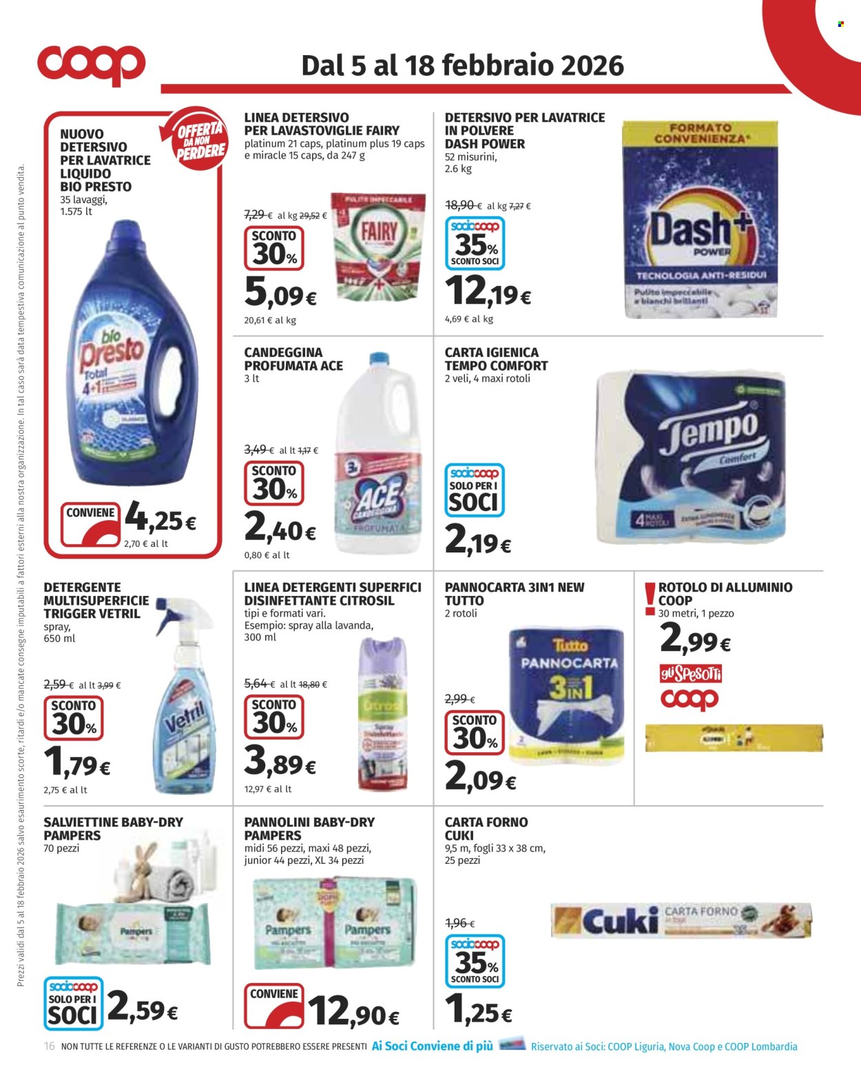 Volantino Coop - 5/2/2026 - 18/2/2026. Pagina 16