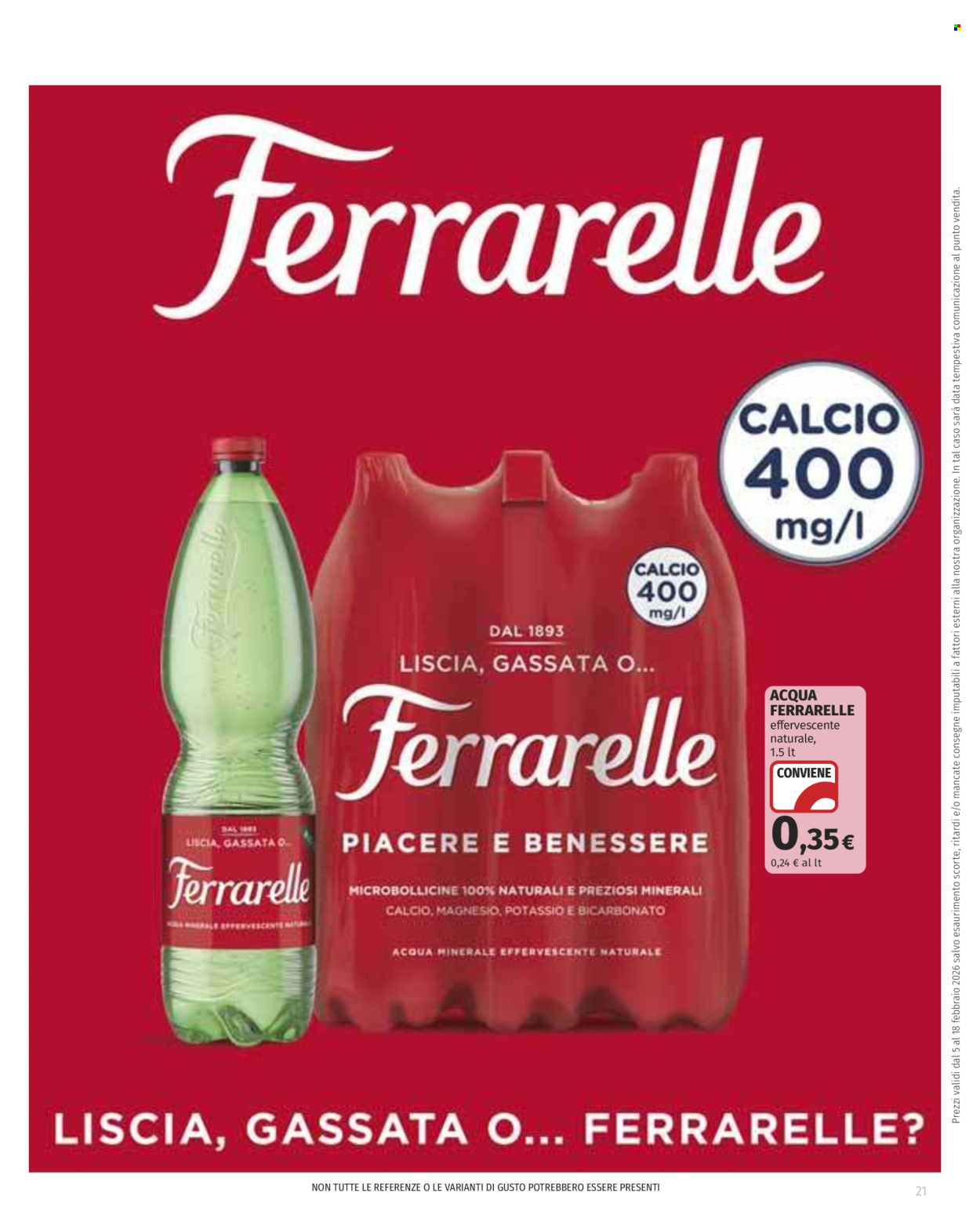 Volantino Coop - 5/2/2026 - 18/2/2026. Pagina 21