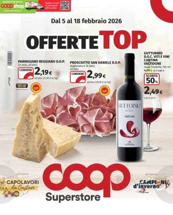 Volantino Coop - 5/2/2026 - 18/2/2026.