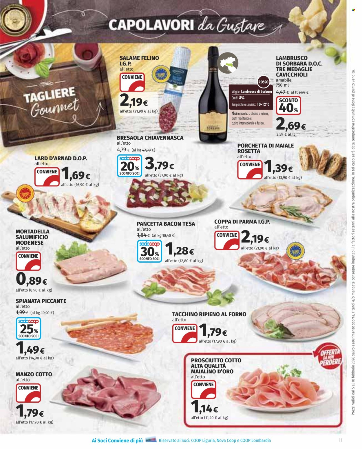 Volantino Coop - 5/2/2026 - 18/2/2026. Pagina 11