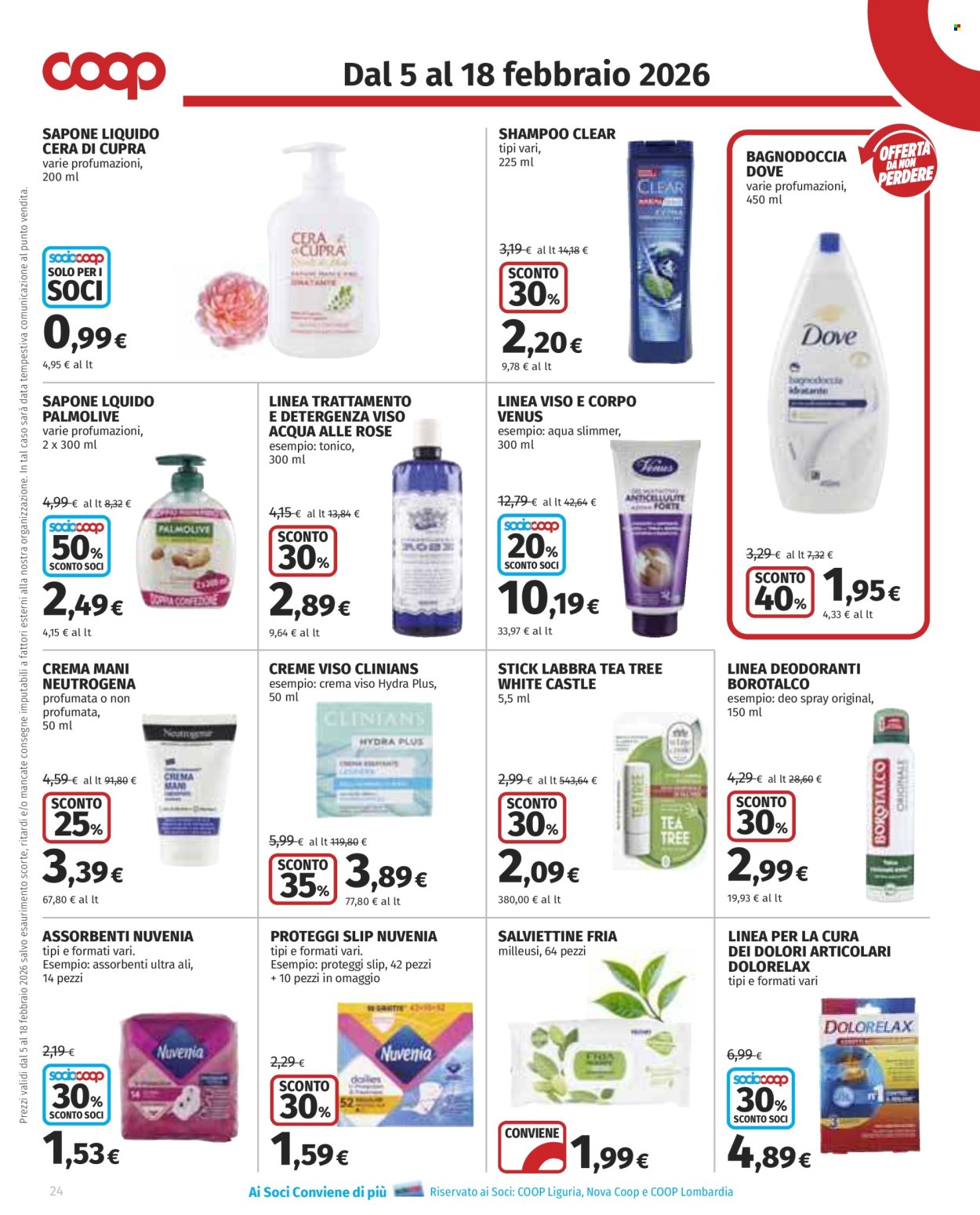 Volantino Coop - 5/2/2026 - 18/2/2026. Pagina 24