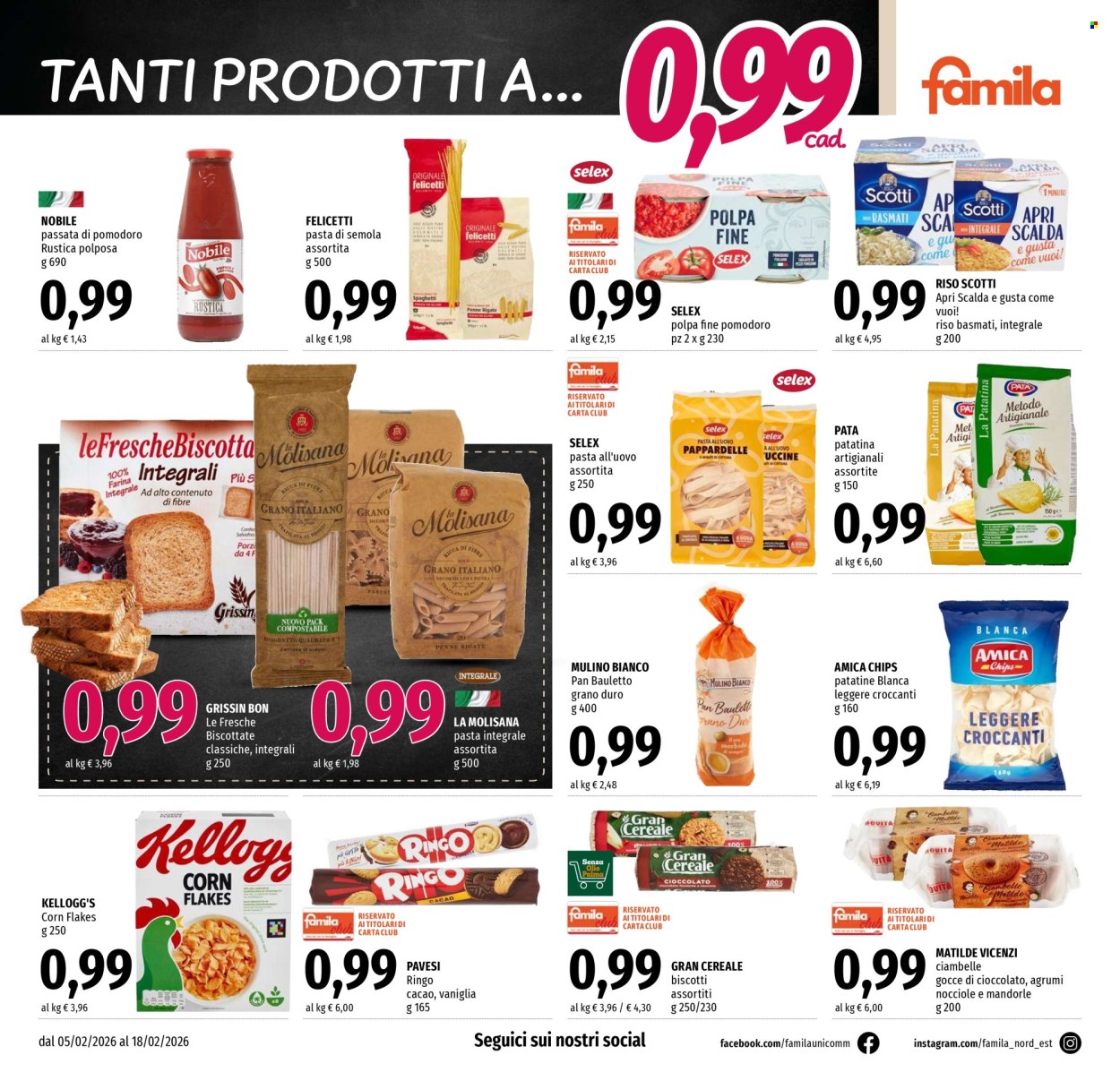 Volantino Famila - 5/2/2026 - 18/2/2026. Pagina 4