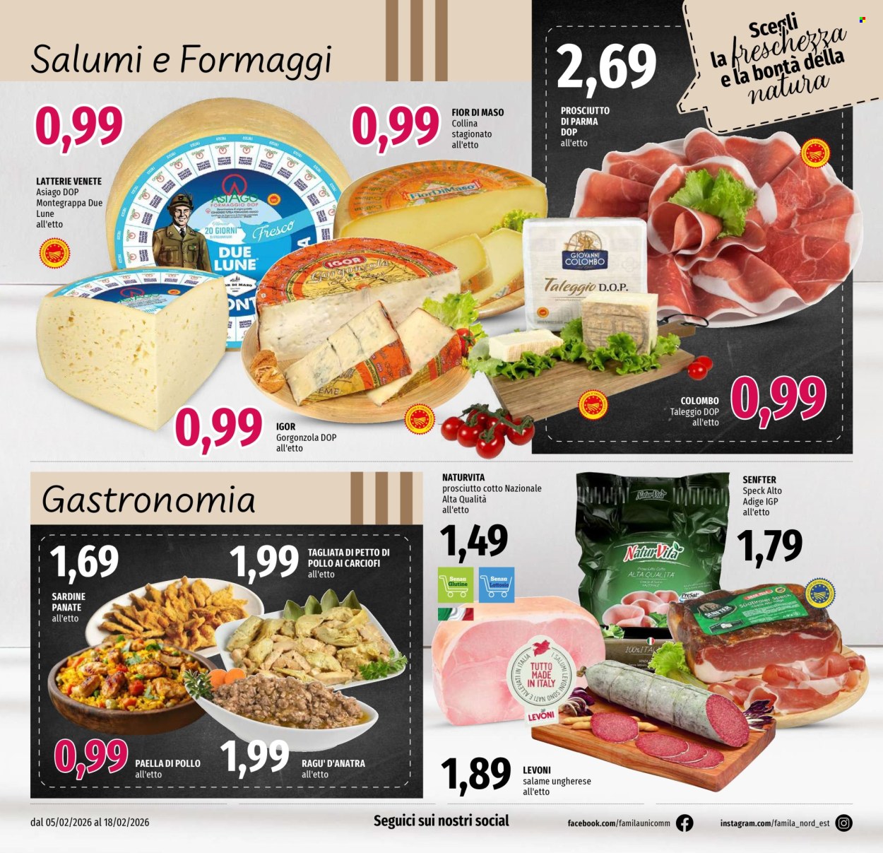 Volantino Famila - 5/2/2026 - 18/2/2026. Pagina 8