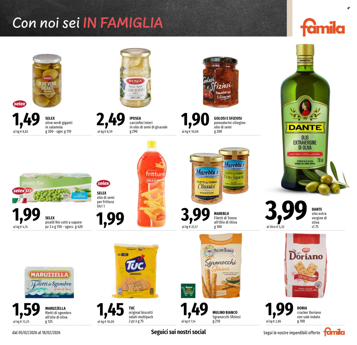 Volantino Famila - 5/2/2026 - 18/2/2026. Pagina 13
