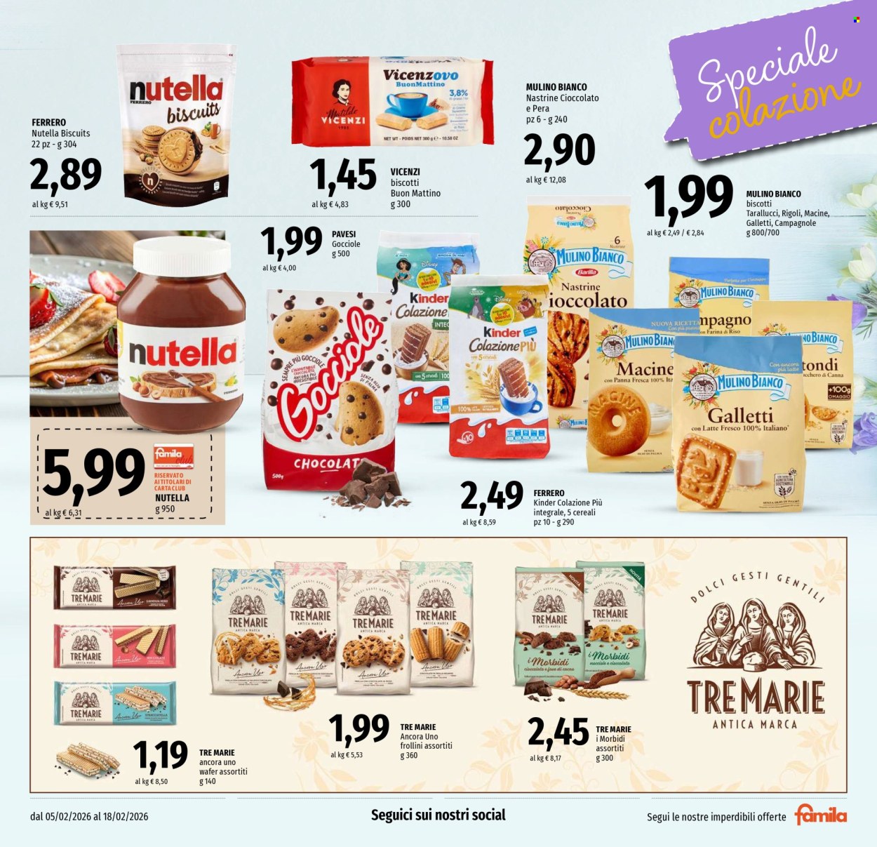 Volantino Famila - 5/2/2026 - 18/2/2026. Pagina 17