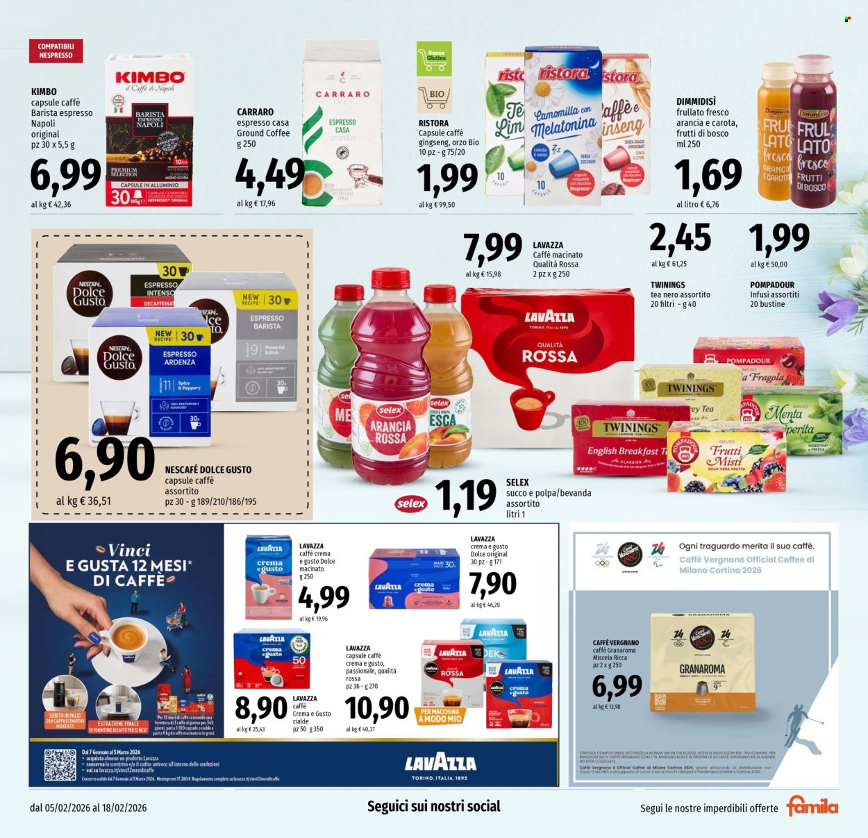 Volantino Famila - 5/2/2026 - 18/2/2026. Pagina 19