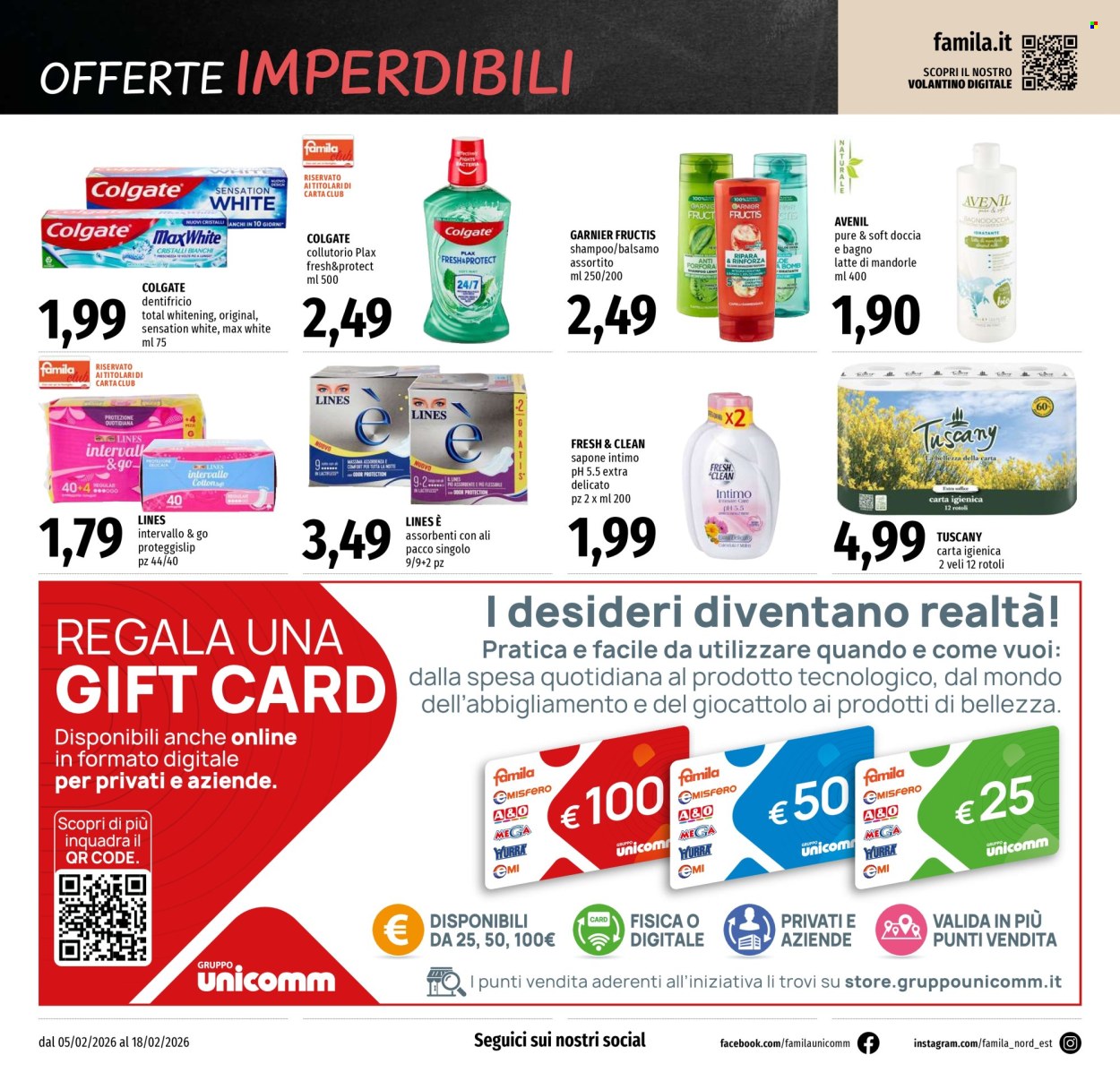 Volantino Famila - 5/2/2026 - 18/2/2026. Pagina 24