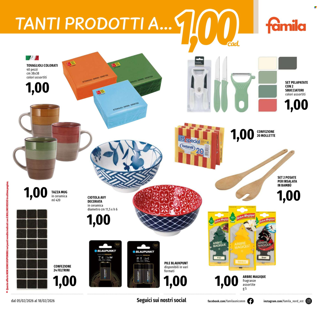 Volantino Famila - 5/2/2026 - 18/2/2026. Pagina 26