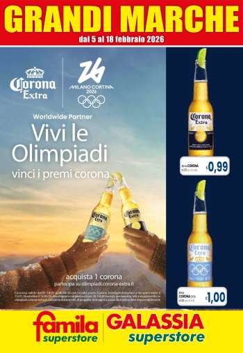 Volantino Famila - 5/2/2026 - 18/2/2026.