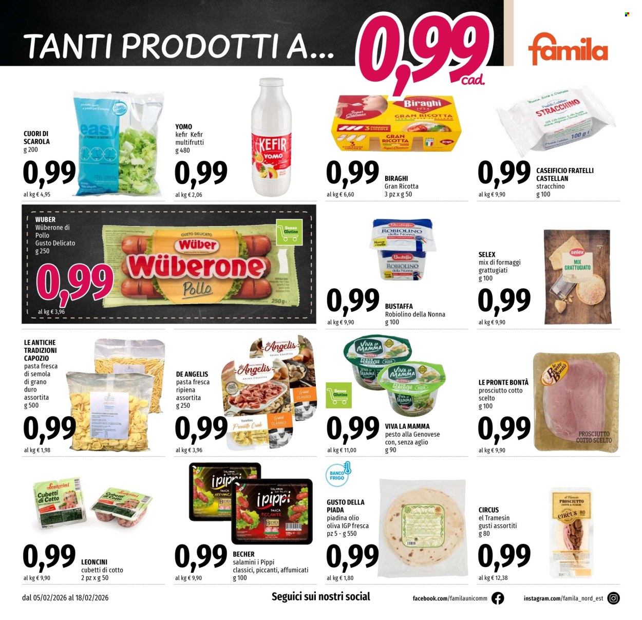 Volantino Famila - 5/2/2026 - 18/2/2026. Pagina 2