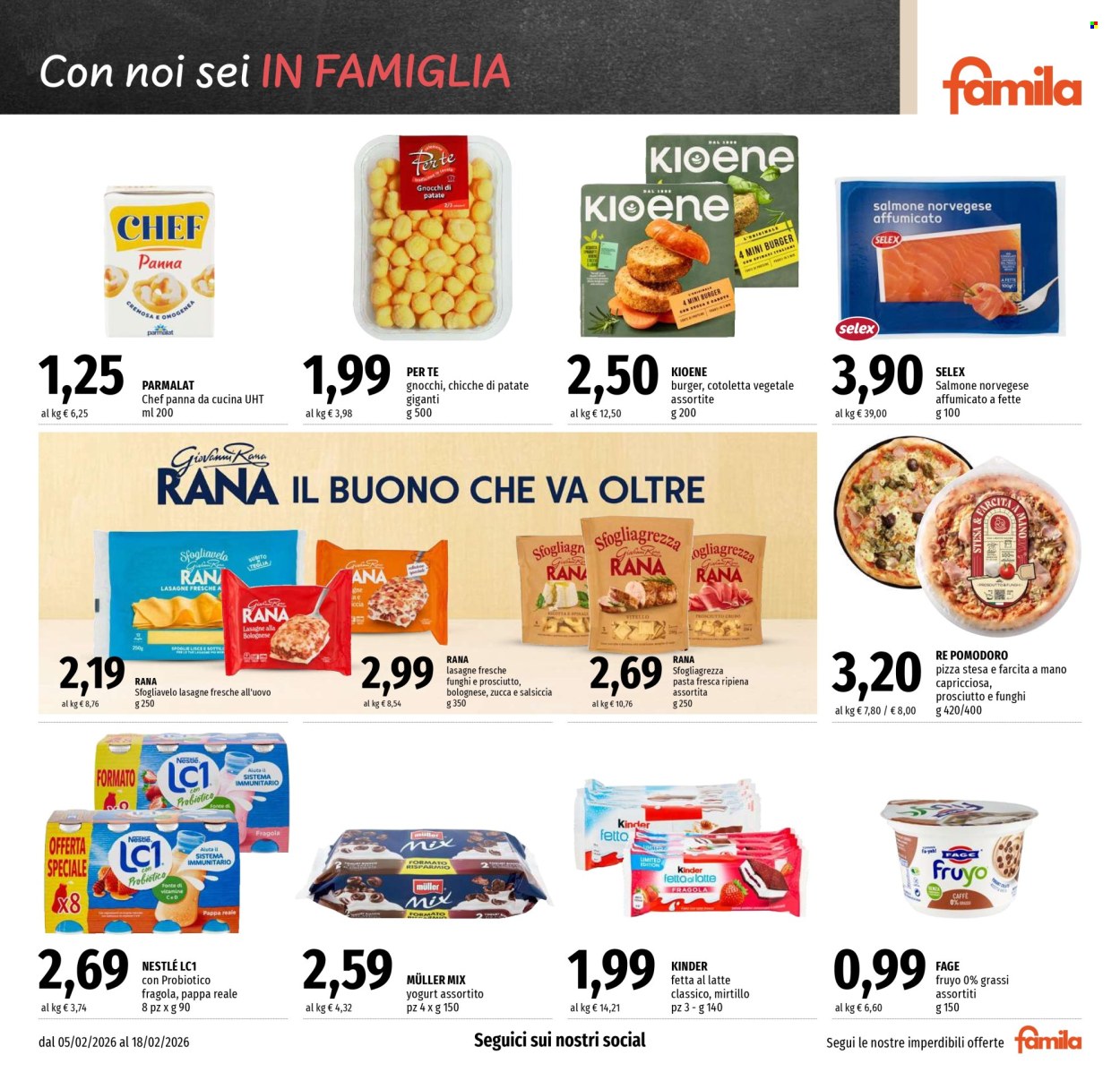 Volantino Famila - 5/2/2026 - 18/2/2026. Pagina 11