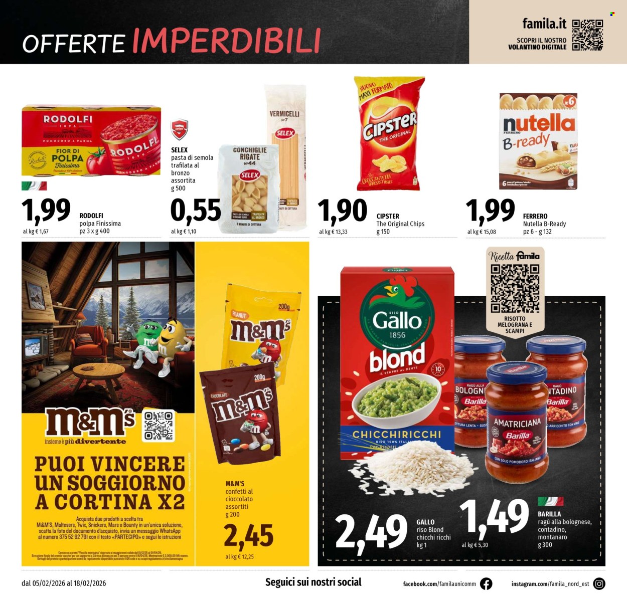 Volantino Famila - 5/2/2026 - 18/2/2026. Pagina 14