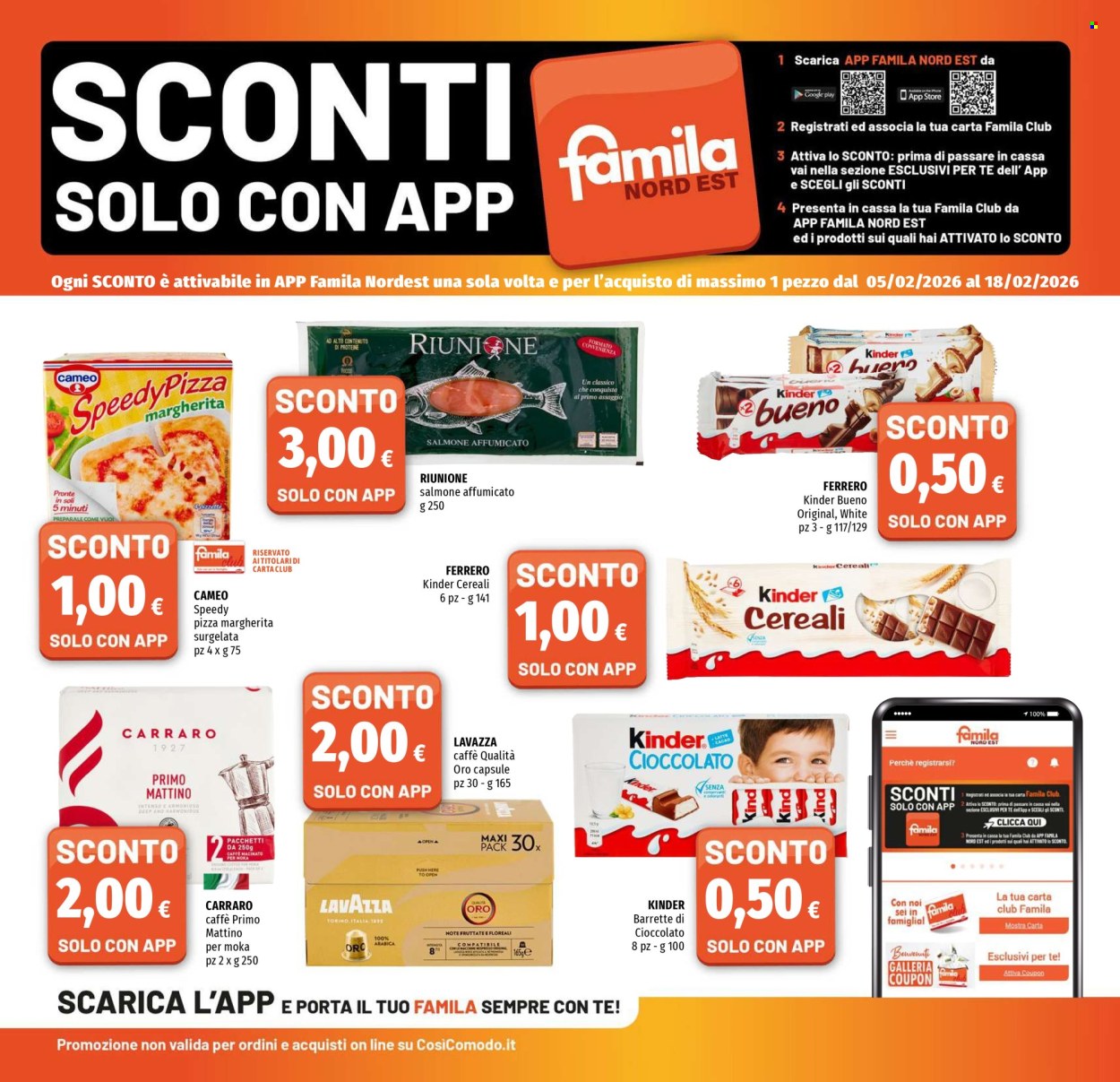 Volantino Famila - 5/2/2026 - 18/2/2026. Pagina 15