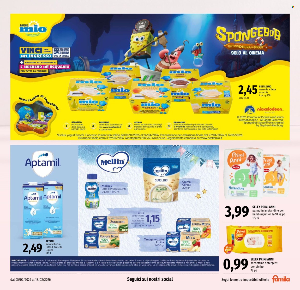 Volantino Famila - 5/2/2026 - 18/2/2026. Pagina 21