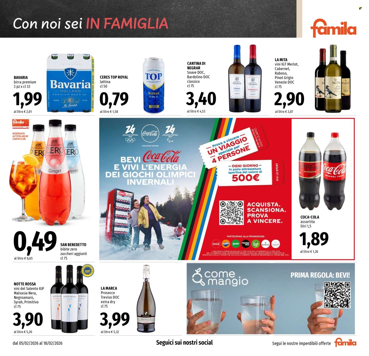 Volantino Famila - 5/2/2026 - 18/2/2026. Pagina 23