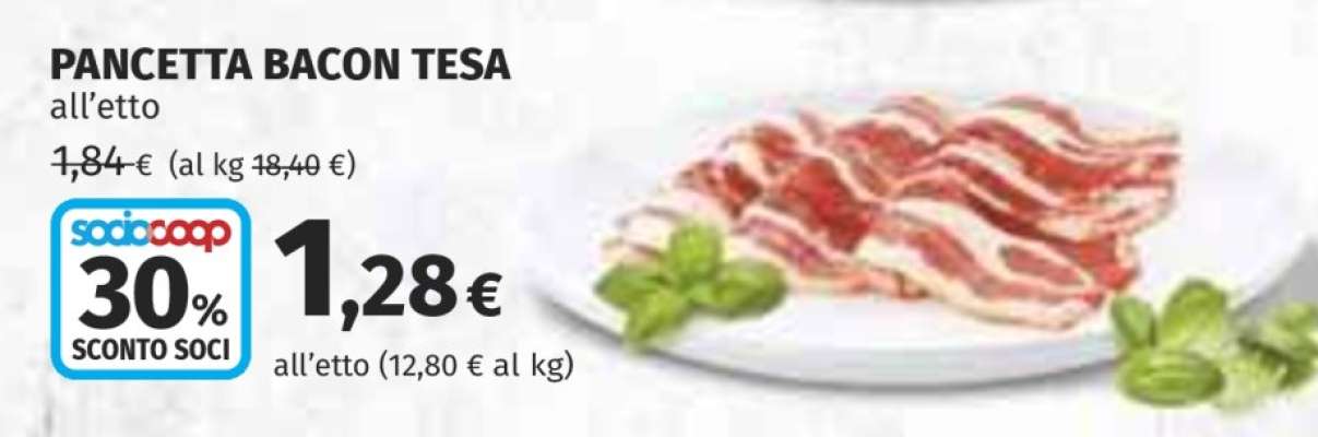 PANCETTA BACON TESA