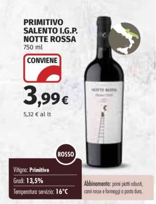 PRIMITIVO SALENTO I.G.P. NOTTE ROSSA
