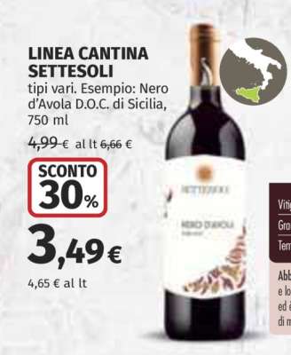 LINEA CANTINA SETTESOLI
