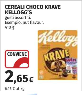 Cereali Choco Krave Kellogg's