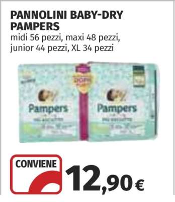 Pannolini Baby Dry Pampers