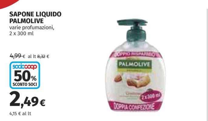 Sapone Liquido Palmolive