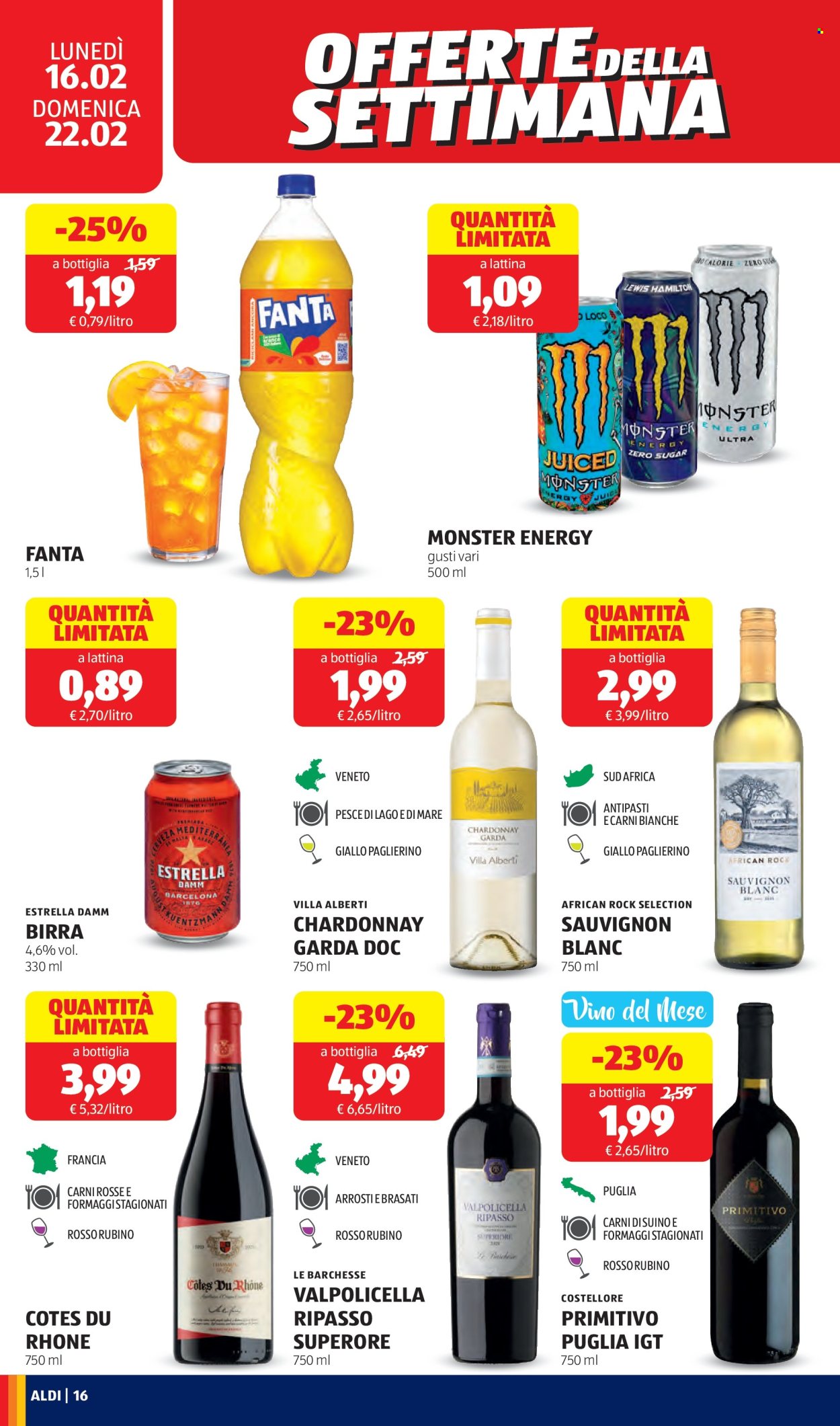 Volantino Aldi - 16/2/2026 - 22/2/2026. Pagina 16