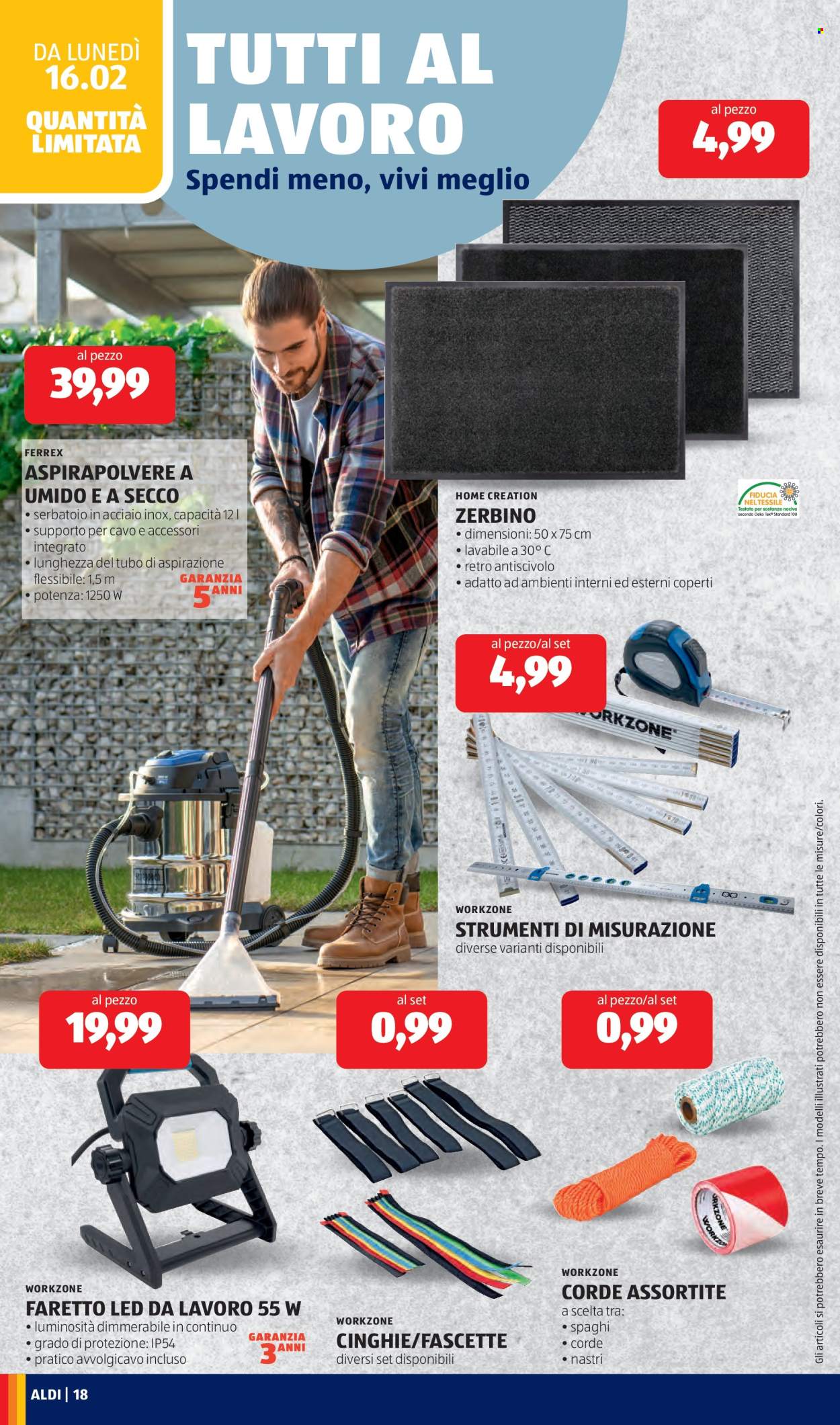 Volantino Aldi - 16/2/2026 - 22/2/2026. Pagina 18