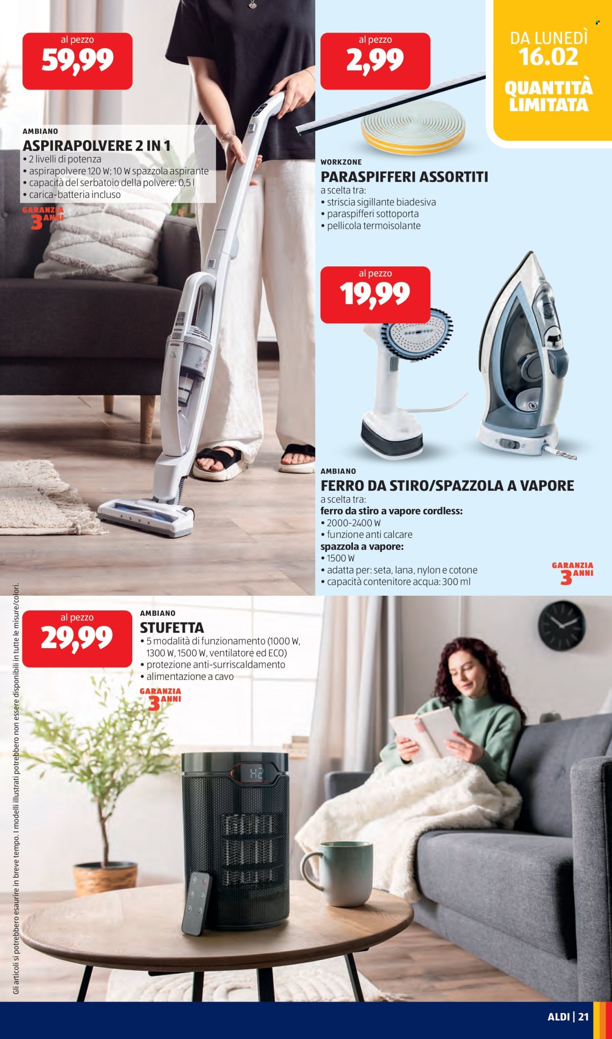 Volantino Aldi - 16/2/2026 - 22/2/2026. Pagina 21