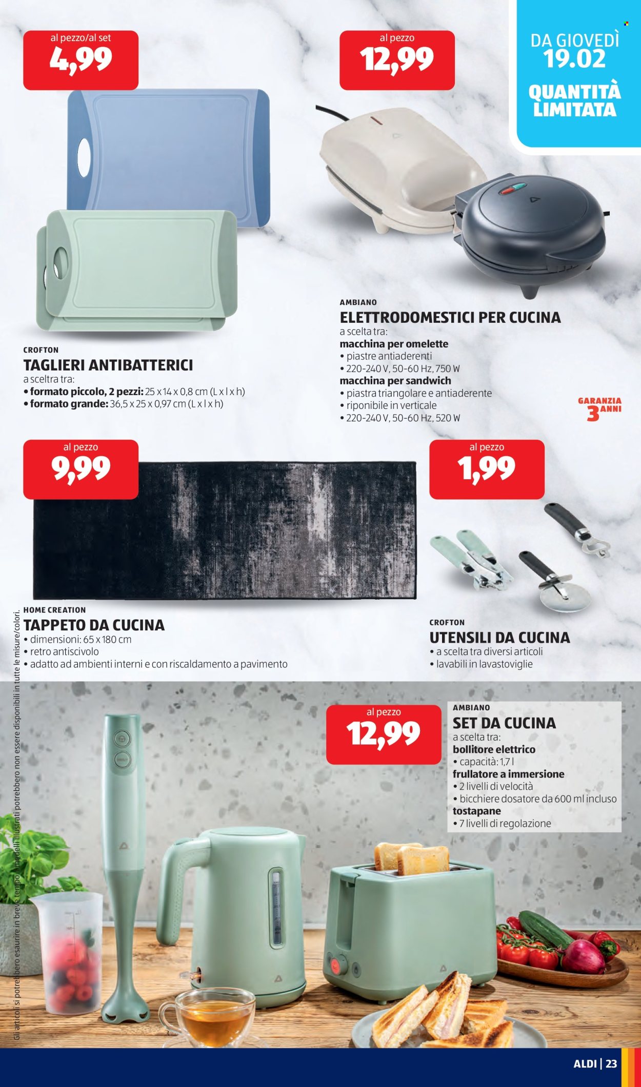 Volantino Aldi - 16/2/2026 - 22/2/2026. Pagina 23