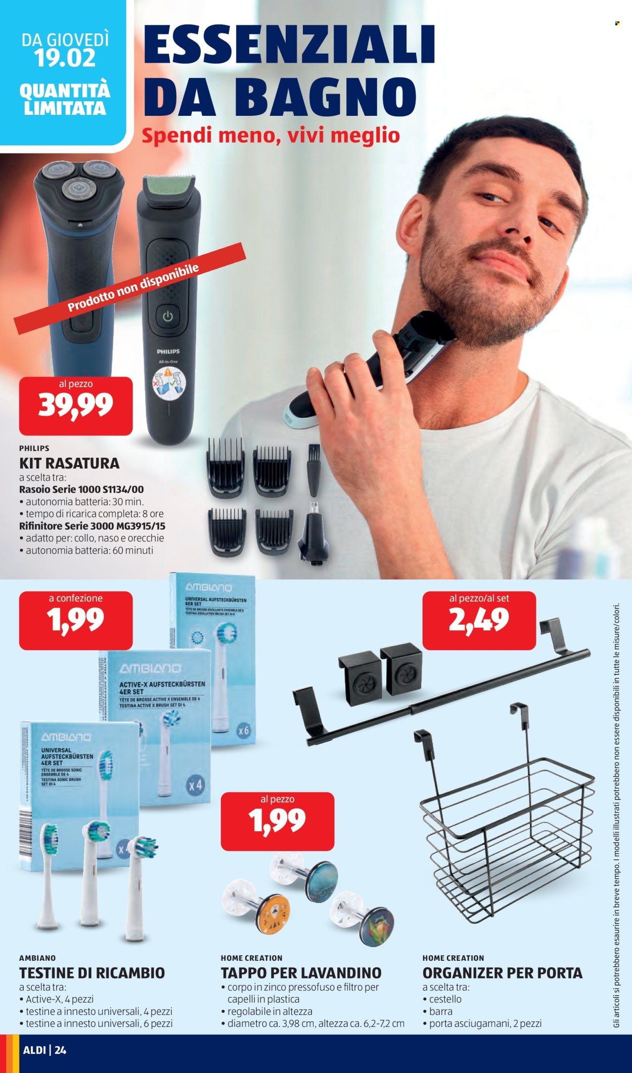 Volantino Aldi - 16/2/2026 - 22/2/2026. Pagina 24